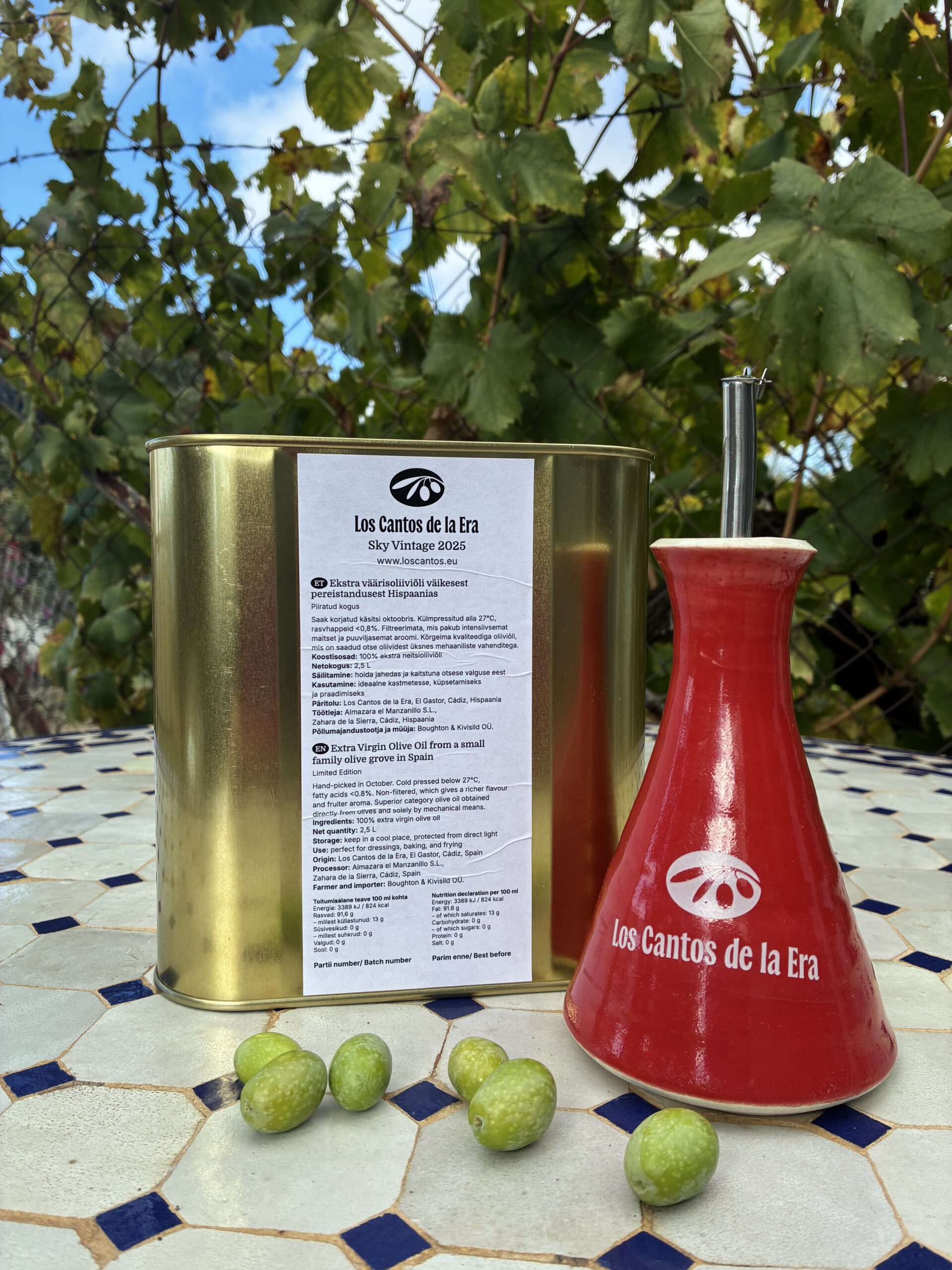 Terviseteadlik ja kaunis jõulukingitus endale ja oma lähedastele. 2,5L oliiviõli + 1 käsitööpudel. - Image 5